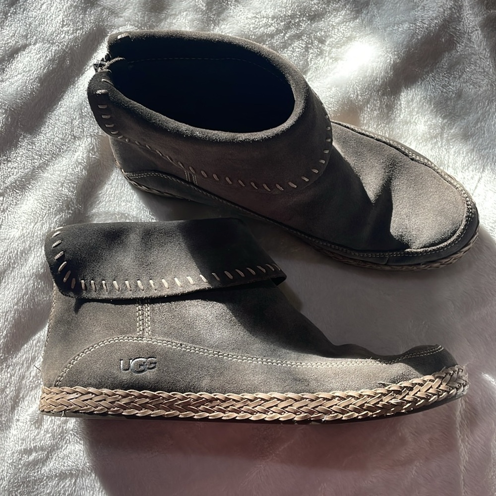 8M UGG Women's Varney Ankle Boot in slate Grey